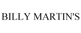 BILLY MARTIN'S trademark
