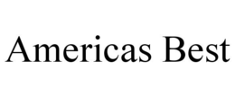 AMERICAS BEST trademark