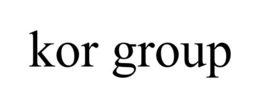 KOR GROUP trademark