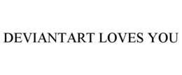 DEVIANTART LOVES YOU trademark
