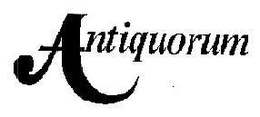 ANTIQUORUM trademark