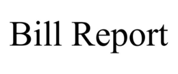BILL REPORT trademark