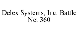 DELEX SYSTEMS, INC. BATTLE NET 360 trademark