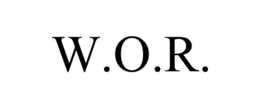 W.O.R. trademark