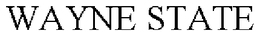WAYNE STATE trademark