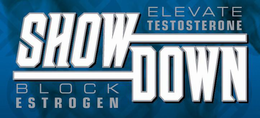 SHOW DOWN ELEVATE TESTOSTERONE AND BLOCK ESTROGEN trademark