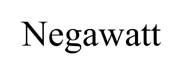 NEGAWATT trademark