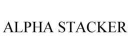ALPHA STACKER trademark