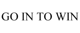 GO IN TO WIN trademark