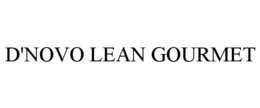 D'NOVO LEAN GOURMET trademark