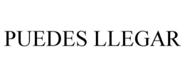 PUEDES LLEGAR trademark