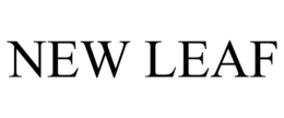 NEW LEAF trademark