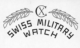 CX SWISS MILITARY WATCH trademark