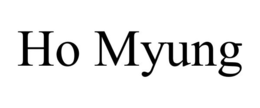 HO MYUNG trademark
