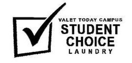 VALET TODAY CAMPUS STUDENT CHOICE LAUNDRY trademark