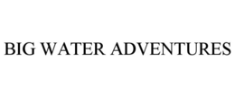 BIG WATER ADVENTURES trademark