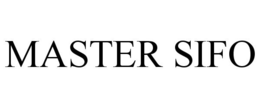 MASTER SIFO trademark