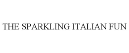 THE SPARKLING ITALIAN FUN trademark