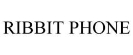 RIBBIT PHONE trademark