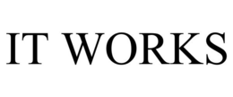 IT WORKS trademark