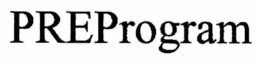 PREPROGRAM trademark