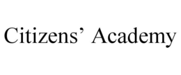 CITIZENS' ACADEMY trademark