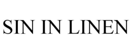 SIN IN LINEN trademark