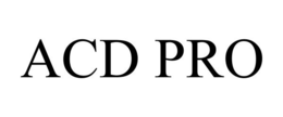 ACD PRO trademark