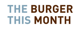 THE BURGER THIS MONTH trademark