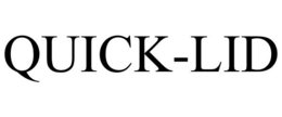 QUICK-LID trademark