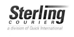 STERLING COURIER A DIVISION OF QUICK INTERNATIONAL trademark