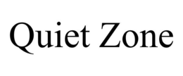 QUIET ZONE trademark