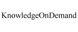KNOWLEDGEONDEMAND trademark