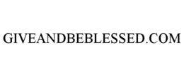 GIVEANDBEBLESSED.COM trademark