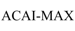 ACAI-MAX trademark
