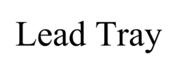 LEAD TRAY trademark