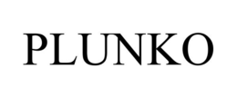 PLUNKO trademark