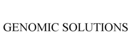 GENOMIC SOLUTIONS trademark