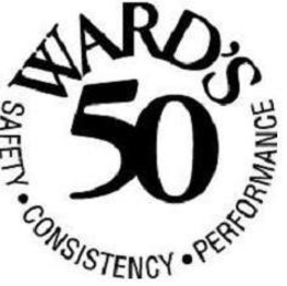 WARD'S 50 SAFETY · CONSISTENCY · PERFORMANCE trademark