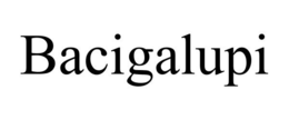 BACIGALUPI trademark
