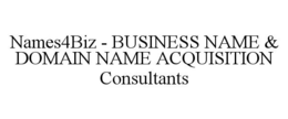 NAMES4BIZ - BUSINESS NAME & DOMAIN NAME ACQUISITION CONSULTANTS trademark