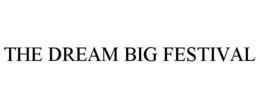 THE DREAM BIG FESTIVAL trademark