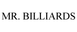 MR. BILLIARDS trademark