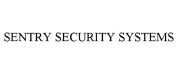 SENTRY SECURITY SYSTEMS trademark