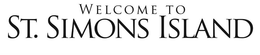 WELCOME TO ST. SIMONS ISLAND trademark