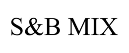 S&B MIX trademark