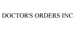 DOCTOR'S ORDERS INC. trademark