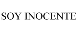 SOY INOCENTE trademark