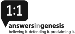 1:1 ANSWERSINGENESIS BELIEVING IT. DEFENDING IT. PROCLAIMING IT. trademark