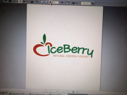 ICEBERRY NATURAL FROZEN YOGURT trademark